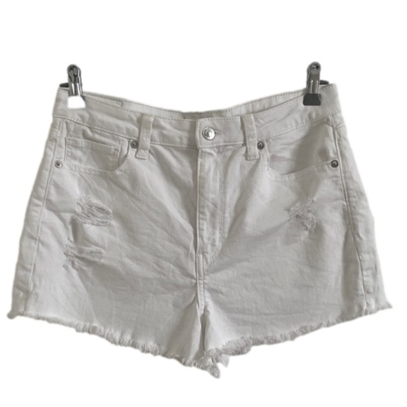 American Eagle Outfitters Pants - American Eagle High Rise Distressed Mom Jean Shorts